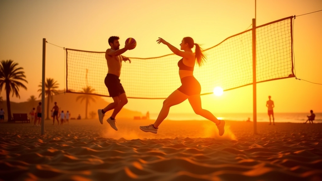 برنامج كرة الطائرة الشاطئية